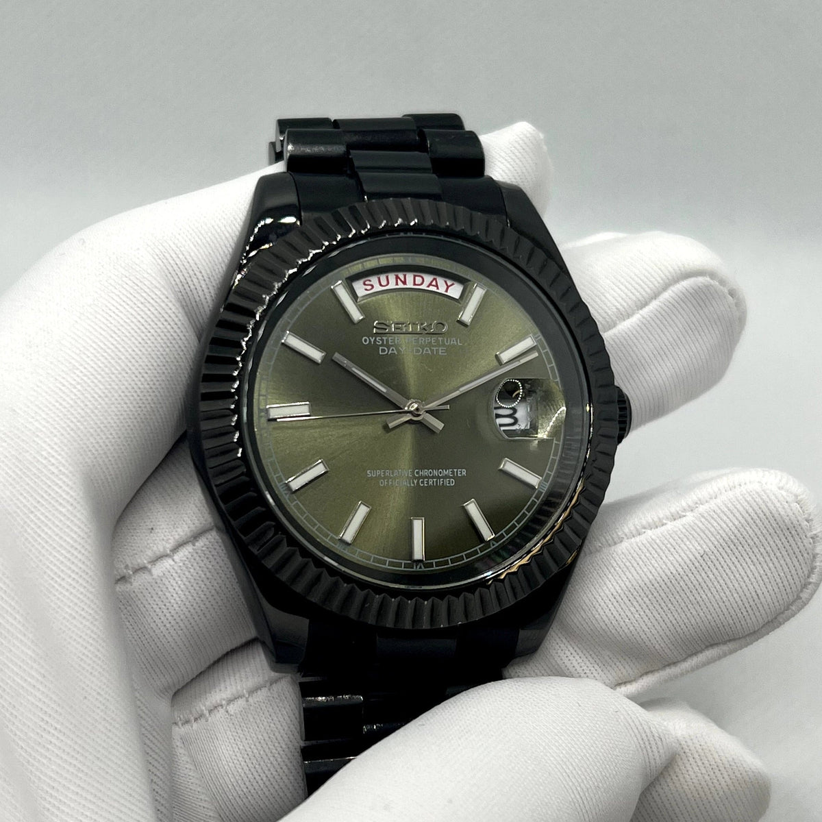DayDate Mod Black & Green