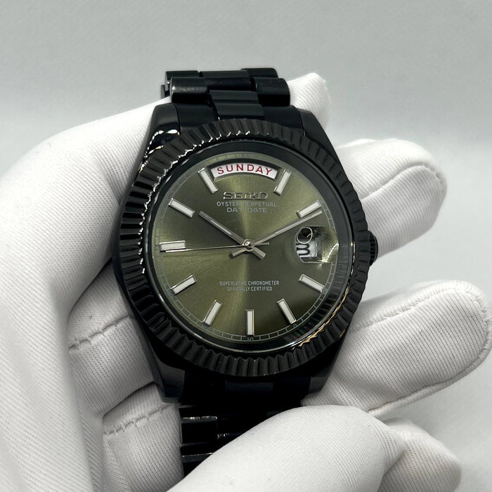 DayDate Mod Black & Green