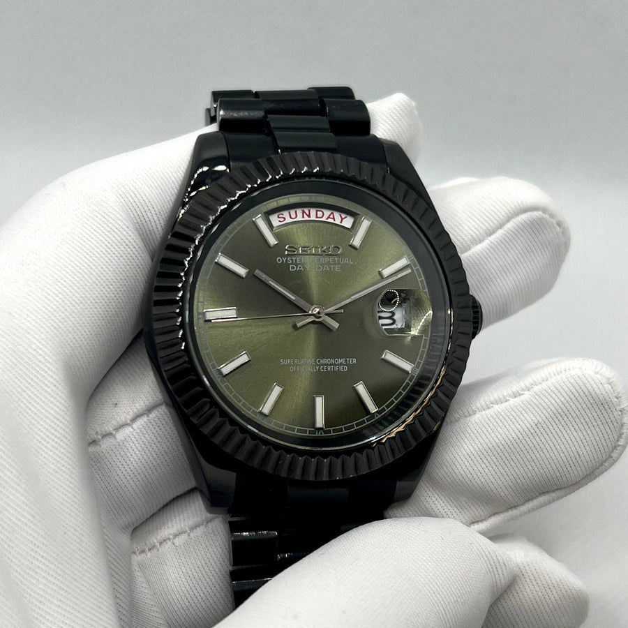 DayDate Mod Black & Green
